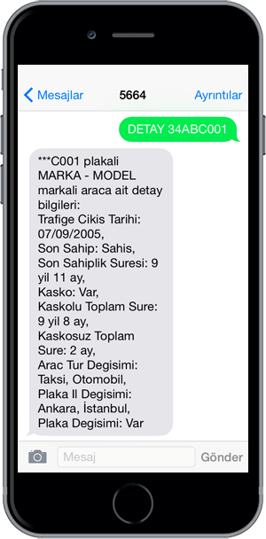 sms ile sorgulama sigorta bilgi ve gözetim merkezi